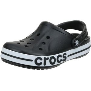 Black bayaband Crocs